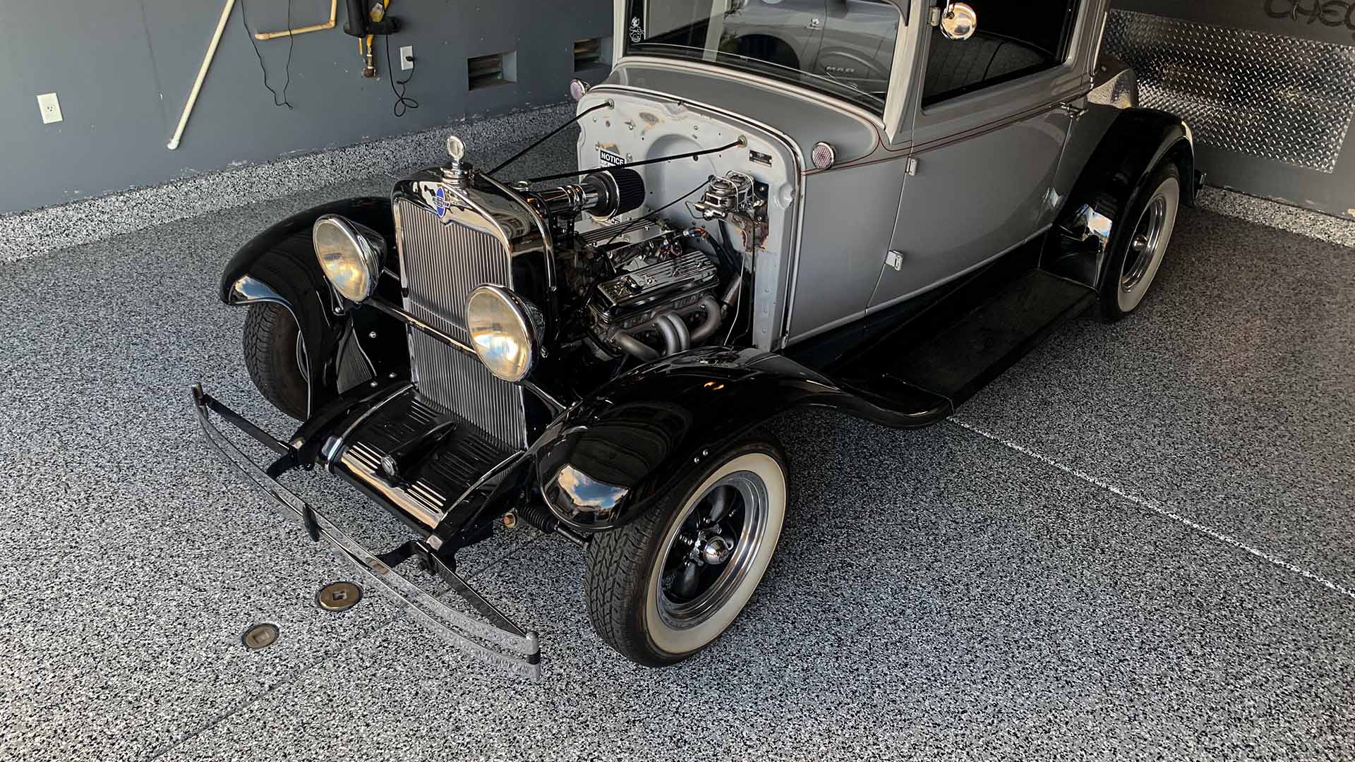 California Grey Garage Historic