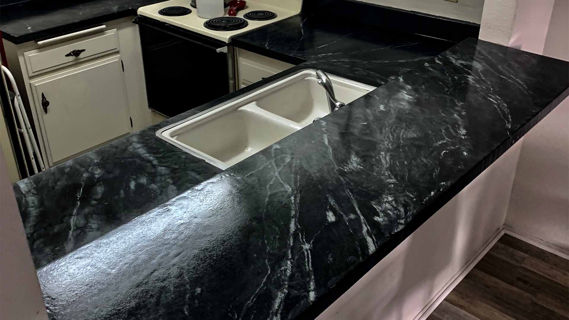 Black Marble Kitchen