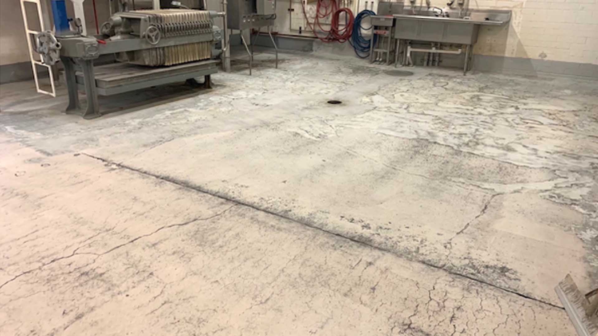 basic warehouse floor before