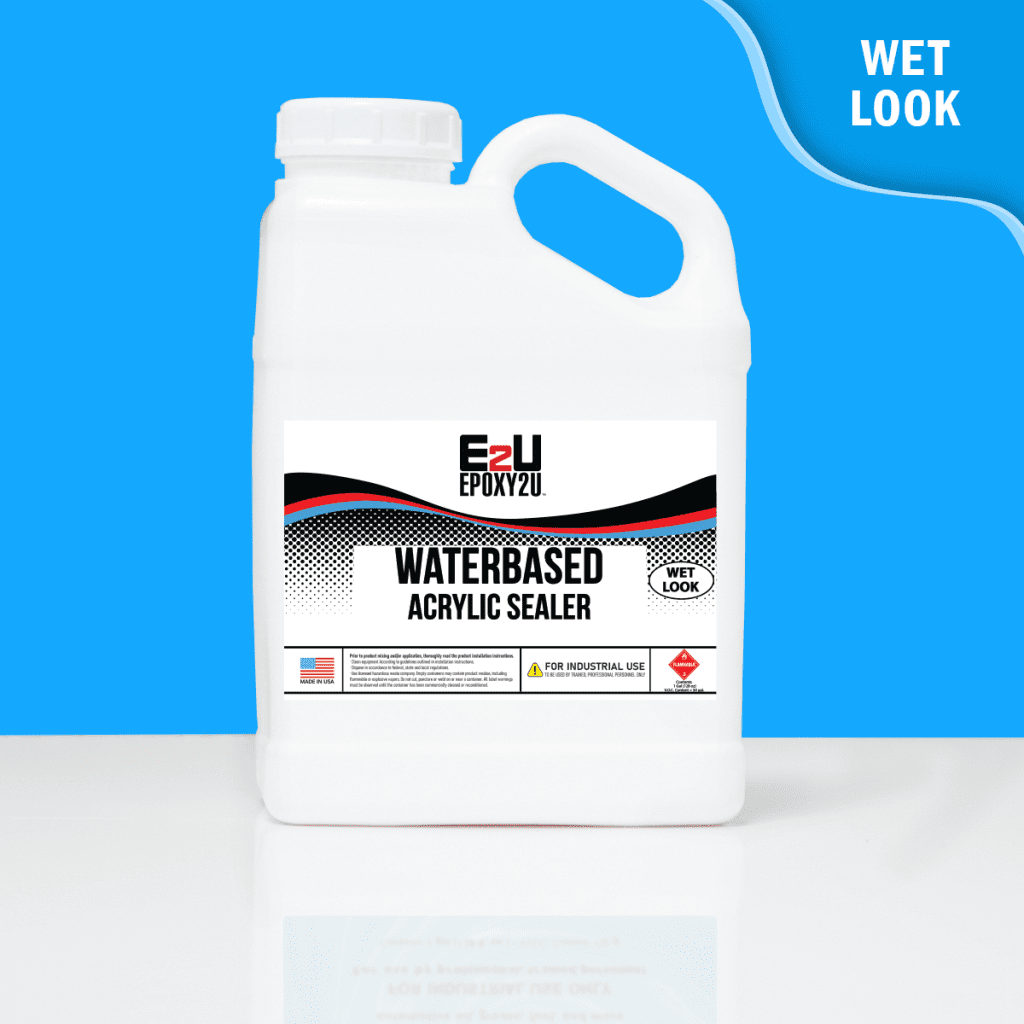 Waterbase Acrylic Sealer Wet Look E2U