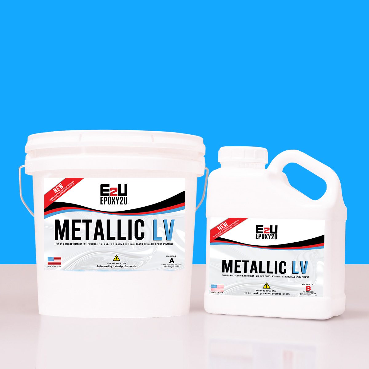 Metallic Epoxy LV (Low Viscosity)