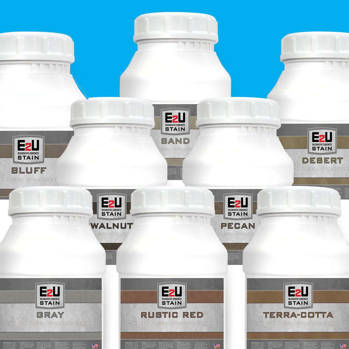 Decorative Concrete Stain - Standard Colors