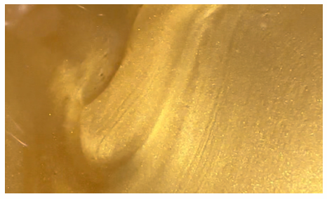 E2U Shimmer Gold Metallic color