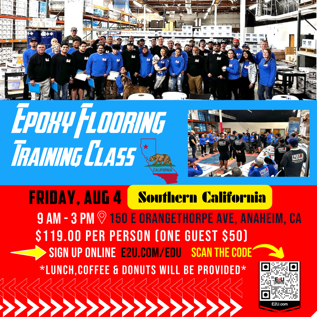 E2U Flooring Training Class Anaheim 08-04-23