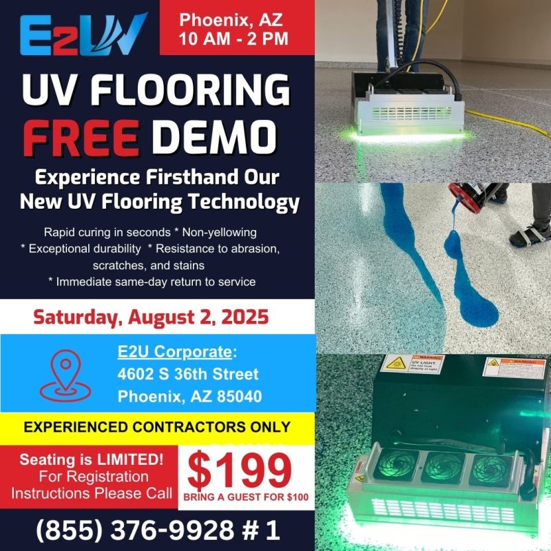 best uv topcoat floor training class near you