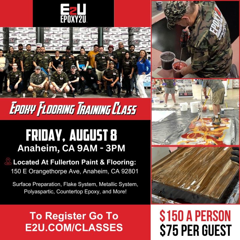 Become a Pro Flooring Training Class - Anaheim, CA 08/08/25