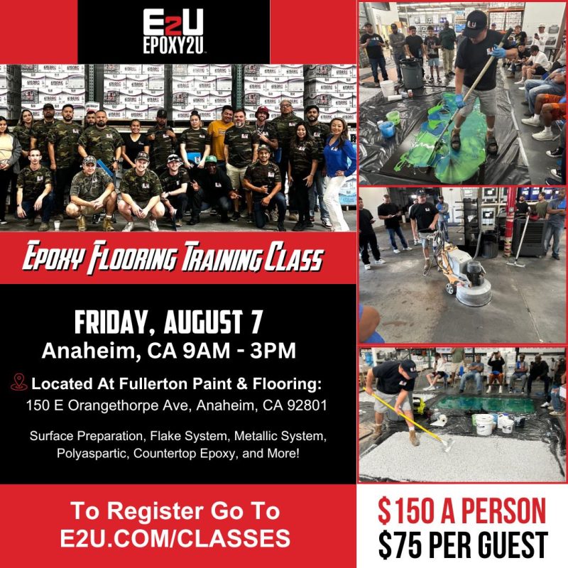 Become a Pro Flooring Training Class - Anaheim, CA 08/07/26