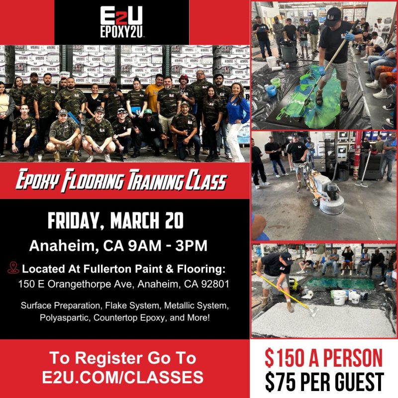 Become a Pro Flooring Training Class - Anaheim, CA 03/20/26