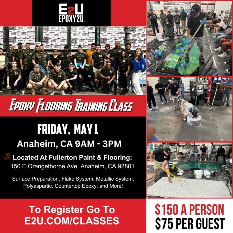 Become a Pro Flooring Training Class - Anaheim, CA 05/01/26