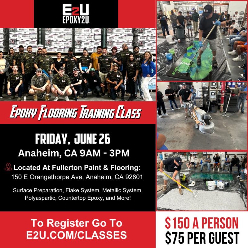 Become a Pro Flooring Training Class - Anaheim, CA 06/26/26