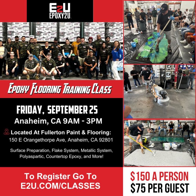 Become a Pro Flooring Training Class - Anaheim, CA 09/25/26