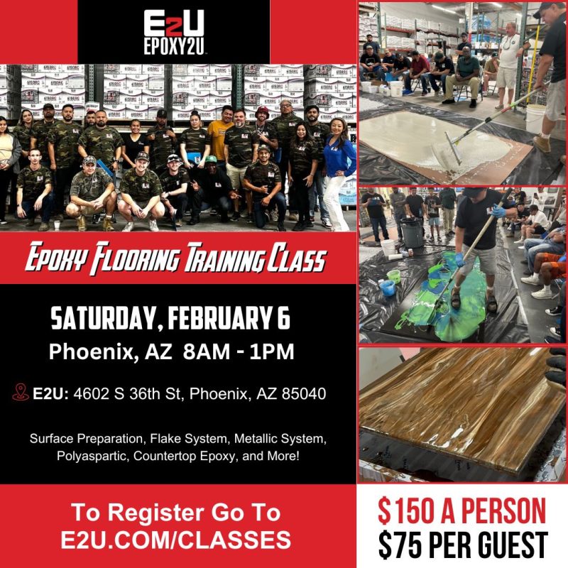 Become a Pro Flooring Training Class - Phoenix, AZ 02/06/26